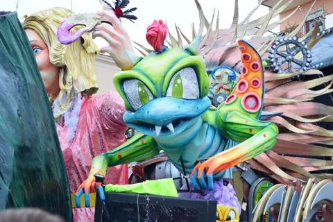 Carnival float Fotos Stock