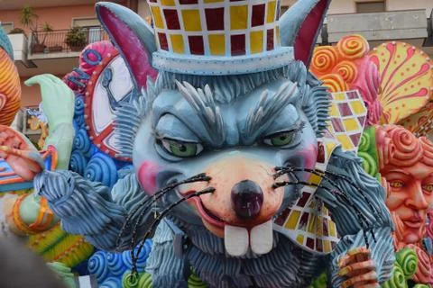 Carnival float Stockfoto's