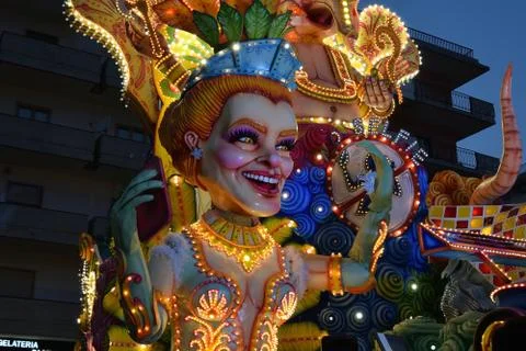 Carnival float Stockfoto's