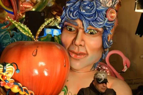 Carnival float Stockfoto's