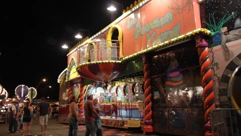 Carnival Fun House Stock Footage 6564682