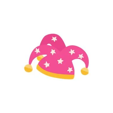 Carnival hat isolated Stock Illustration