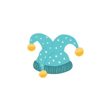 Carnival hat isolated Stock Illustration