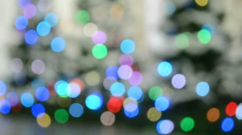 Carnival, holiday diversity, abstract blinking rainbow lights. Video stock 33328656