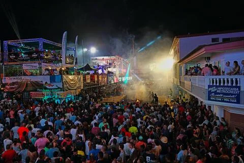 Carnival in Las Tablas, Panama Stock Photos