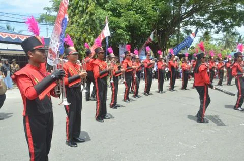 Carnival march 스톡 사진