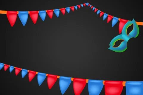 Carnival mask 12 Stock Illustration