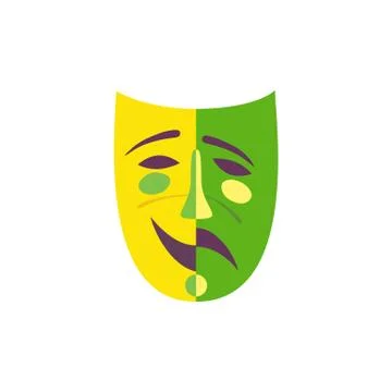 Carnival mask concept Stock Illustration