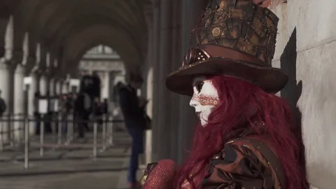 Carnival mask Stock Footage 82432037