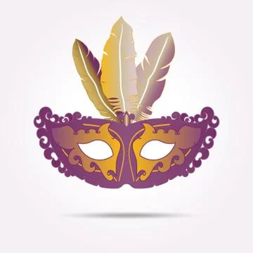 Carnival Mask Stock Illustration