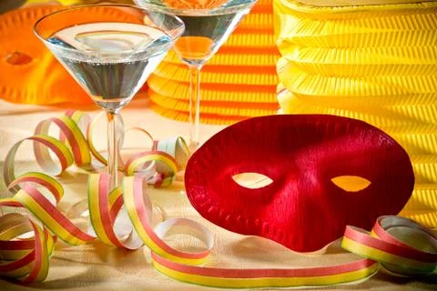 Carnival mask Stock Photos