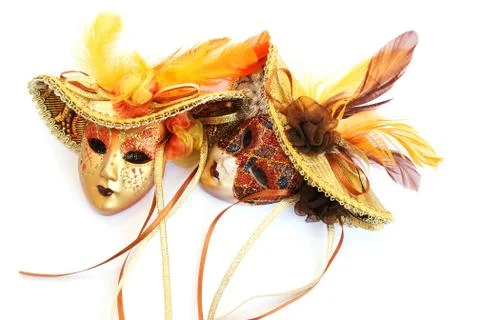 Carnival masks Stock Photos
