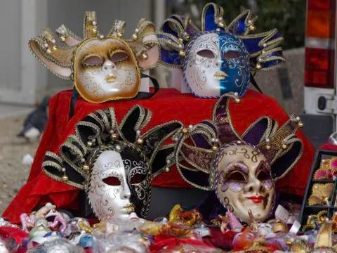 Carnival masks Foto stock