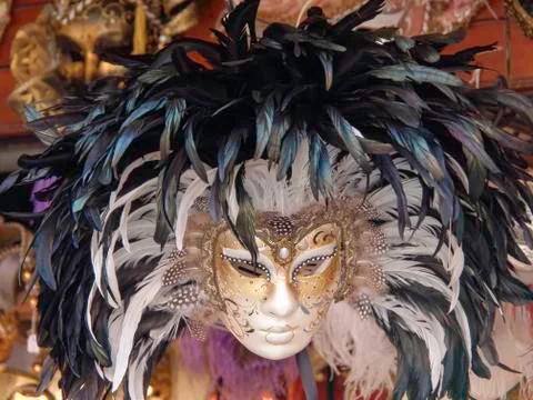 Carnival masks Stock Photos