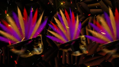 Carnival Masquerade Stock-Footage 102099012