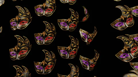 Carnival Masquerade Stock-Footage 102338008