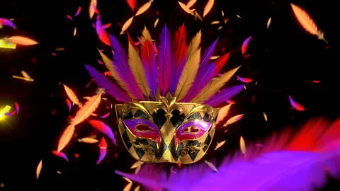 Carnival Masquerade LOOP 5 Stock-Footage 102098954