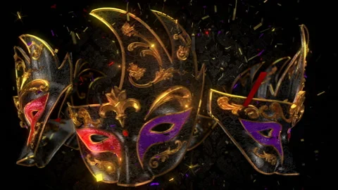Carnival Masquerade LOOP 9 Stock-Footage 102098744