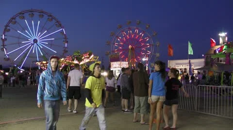 Carnival midway 動画素材 10607322