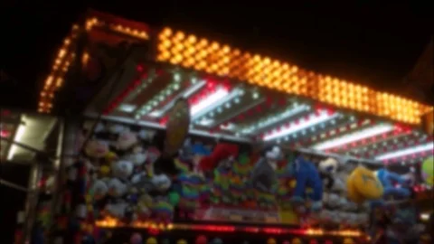 Carnival at night 库存影片 72729545