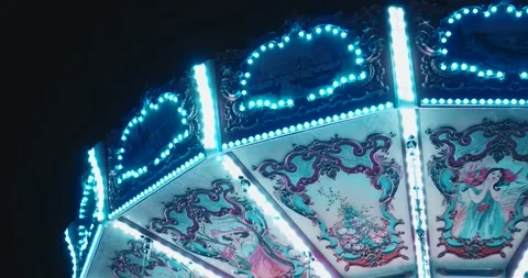 Carnival at night Video stock 210543328