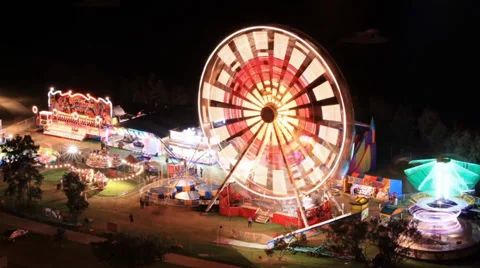 Carnival at night time lapse 39433969