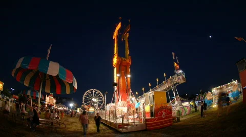 Carnival One - Timelapse Video stock 91750