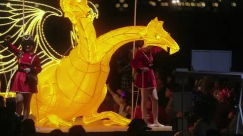 Carnival Parade 2 Stock Footage 10818724