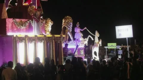 Carnival Parade 6 Stock Footage 10809892