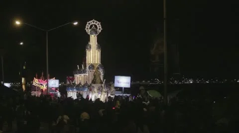 Carnival parade Stock Footage 10809858