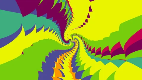 Carnival Pattern 4K 05 Stock Footage 100716369