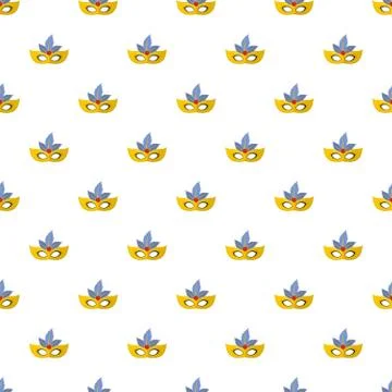 Carnival pattern seamless vector Stock Illustration