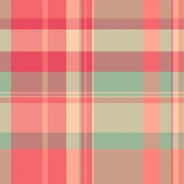 Carnival plaid background textile, old-fashioned pattern vector seamless. D.. Illustrazione stock