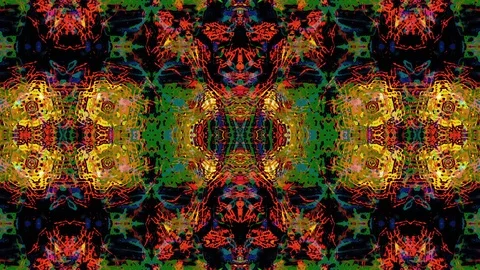 Carnival Psychedelia Stock Footage 116682856