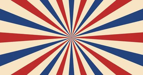 Carnival retro sunlight rays background layout Stock Illustration