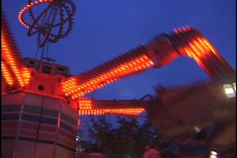Carnival Ride 2 Stock Footage 296971