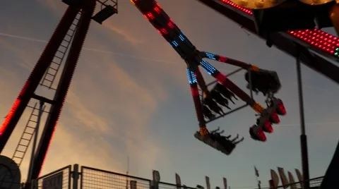 Carnival Ride 4k Stock Footage 41609269
