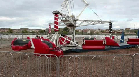 Carnival Ride Stock Footage 11140330