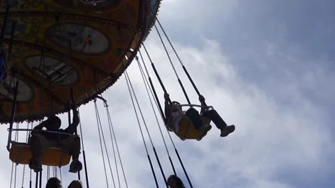 Carnival Ride Stock Footage 211272836