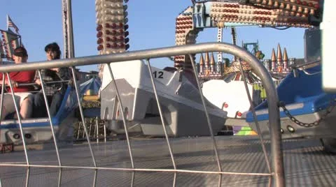 Carnival Rides 14 Stock Footage 8915860