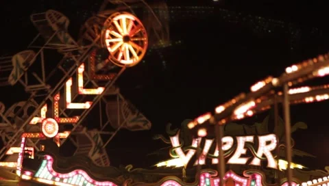 Carnival Rides 2 Stock Footage 6577924
