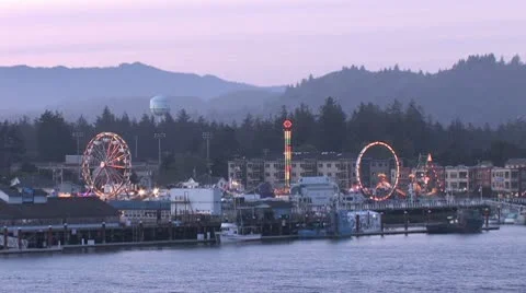 Carnival Rides 2 Stock Footage 8915415