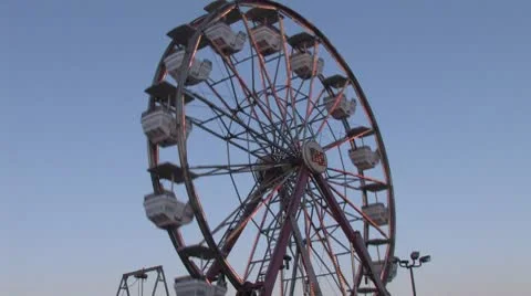 Carnival Rides 20 Stock Footage 8915203