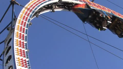 Carnival Rides 30 Stock Footage 8915644