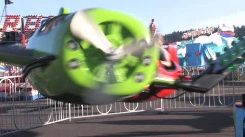 Carnival Rides 31 Stock Footage 8915604