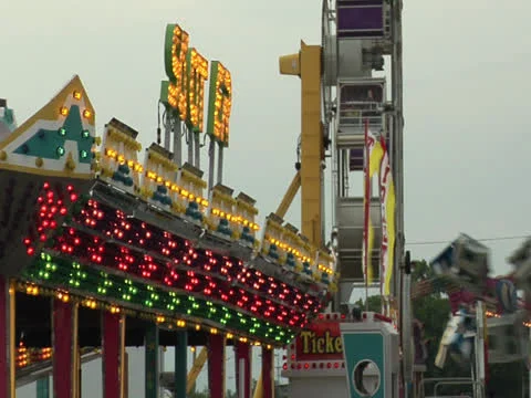 Carnival Rides Video stock 22719067
