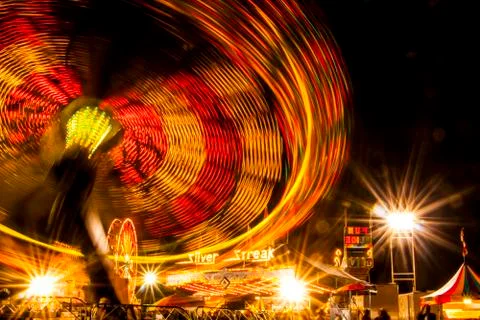 Carnival rides Stock Photos