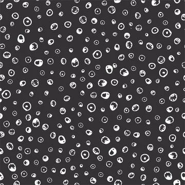 Carnival Seamless Confetti Cute pattern on black chalckboard for Vintage deco Illustrazione stock