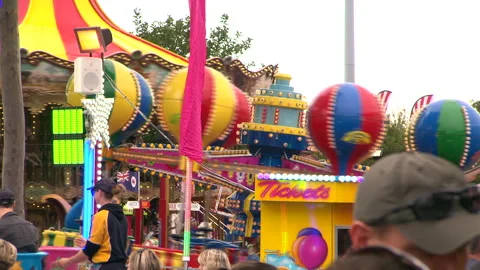 Carnival show balloons Stock Footage 280292285