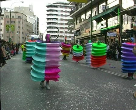 Carnival in Spain Stock Footage 146057